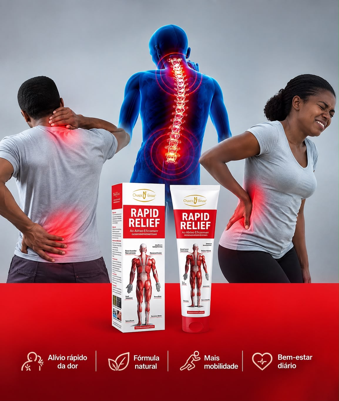 RAPID RELIEF em contexto de uso